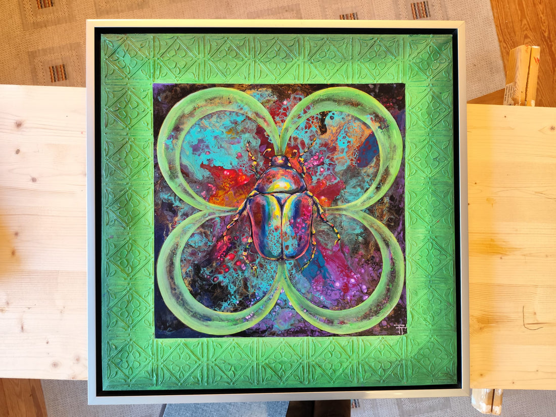 Scarabée d'émeraude