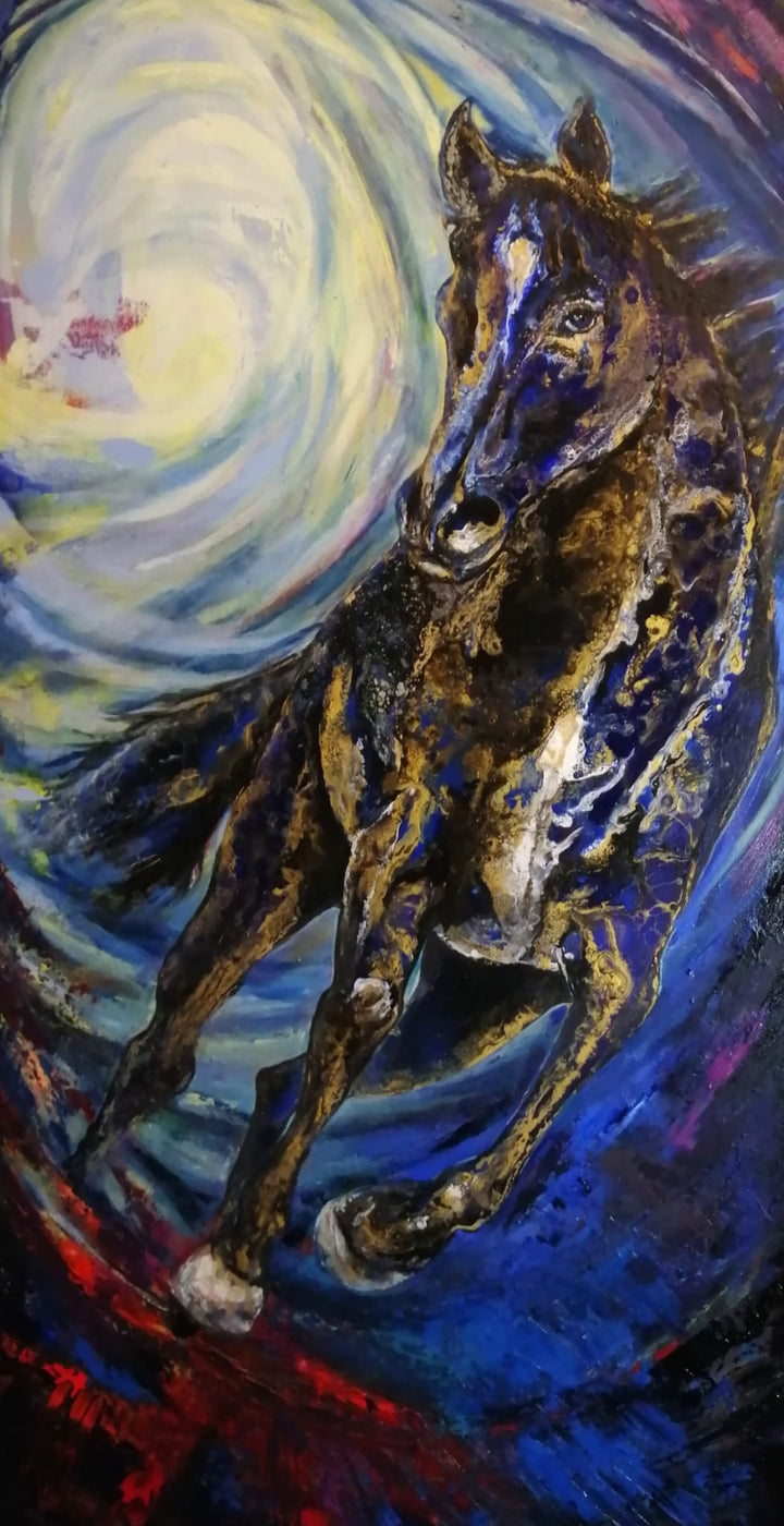 galoper au clair de lune