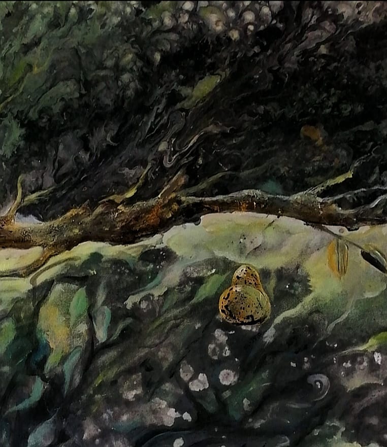 Le Cheval blanc sous le poirier