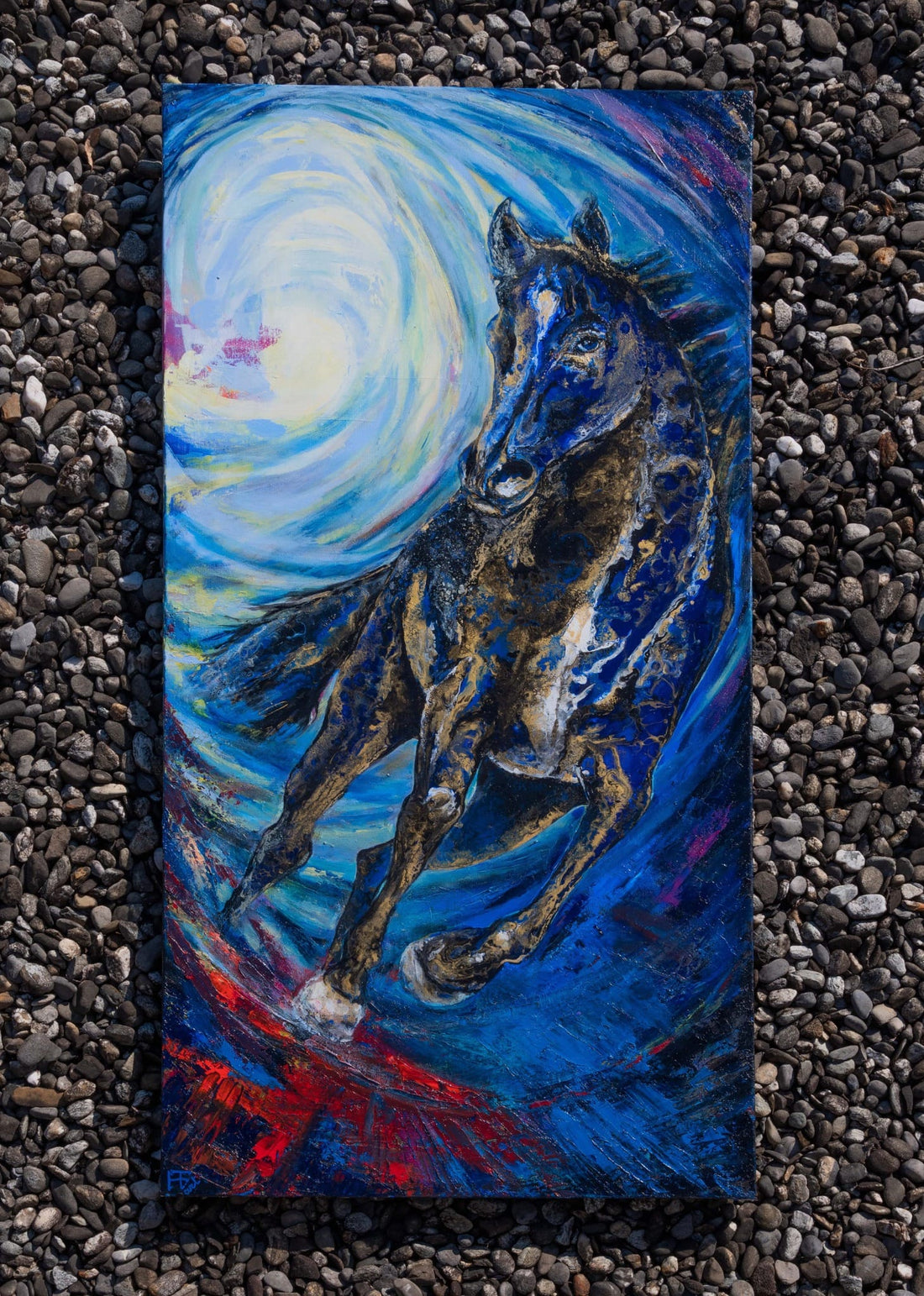 galoper au clair de lune