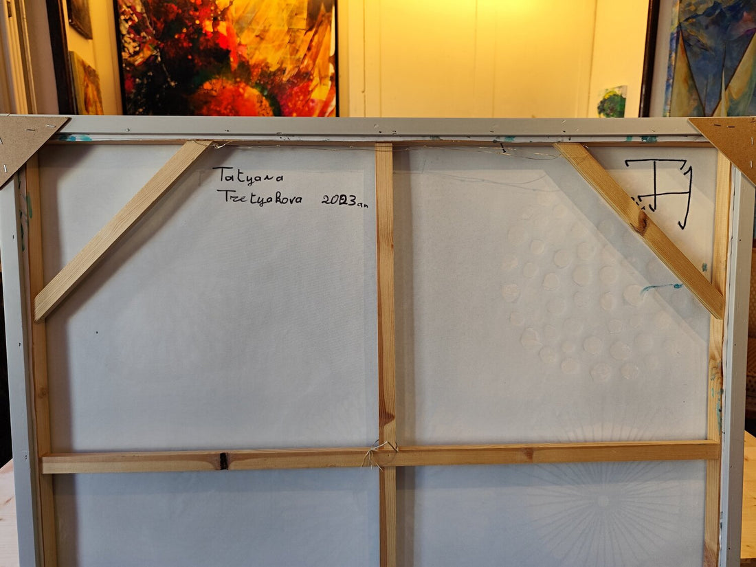 Cheval bleu en fleur